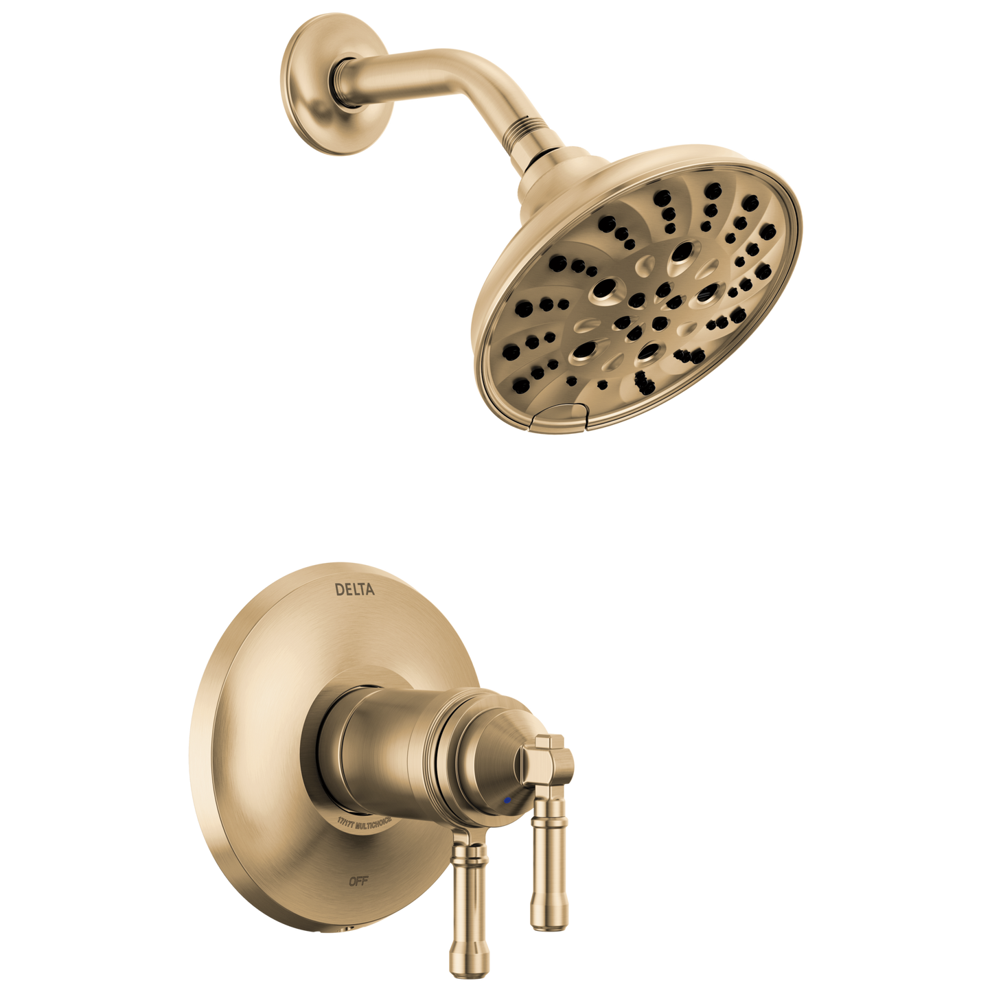 Delta Broderick - 17T Series In Lumicoat Shower Trim