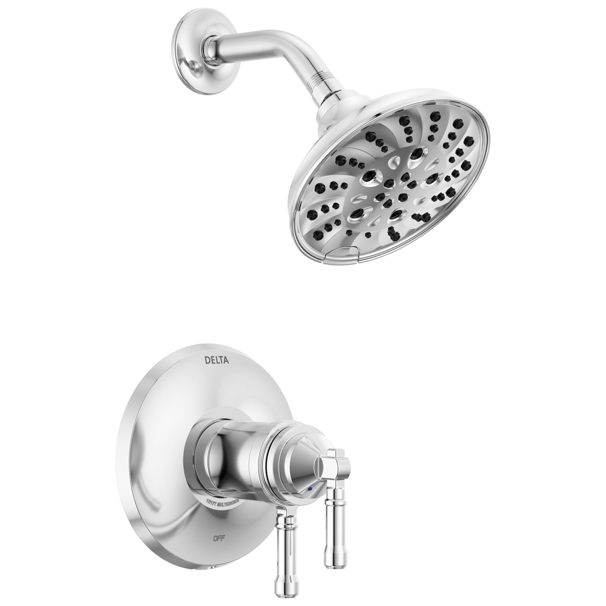 Delta Broderick - 17T Series In Lumicoat Shower Trim