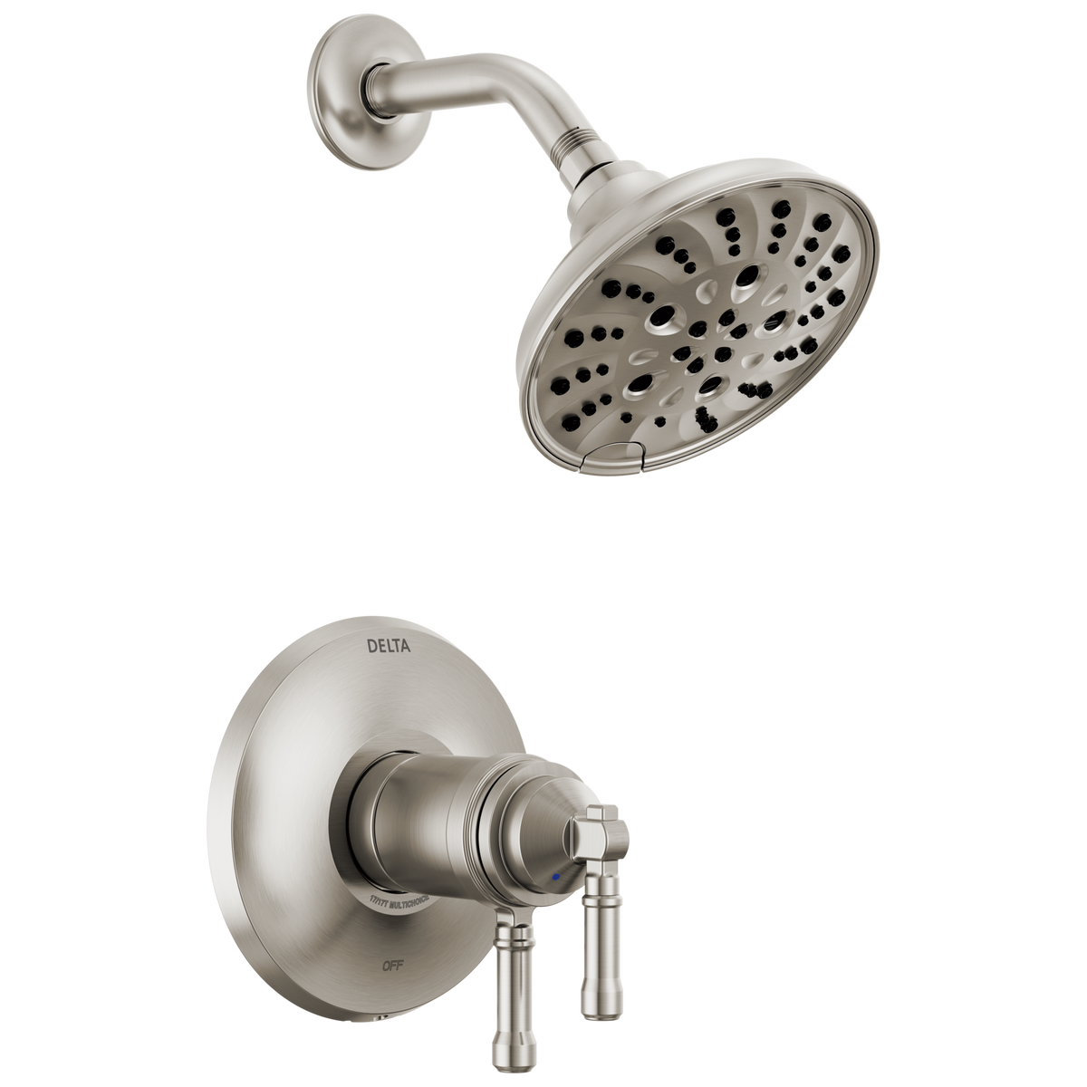Delta Broderick - 17T Series In Lumicoat Shower Trim