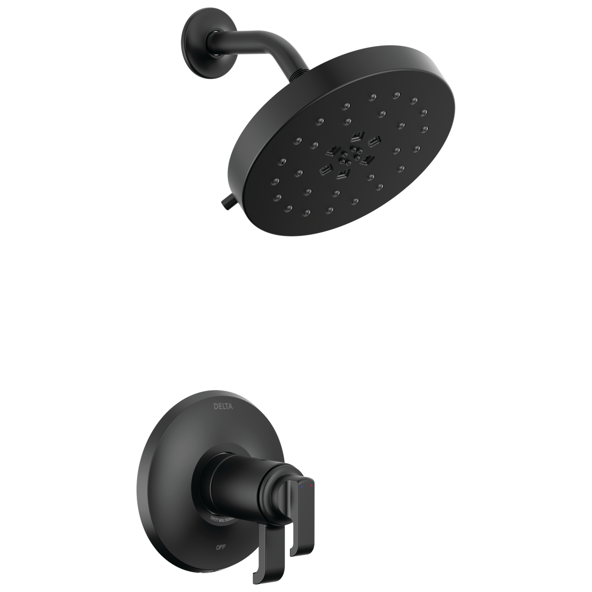 Delta Tetra - 17T Series In Lumicoat Shower Trim