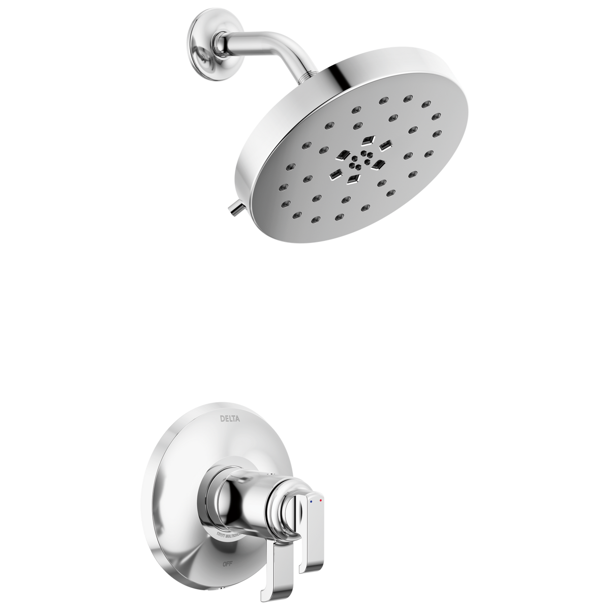 Delta Tetra - 17T Series In Lumicoat Shower Trim