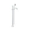 Baril Trim only for floor-mounted tub filler with hand shower