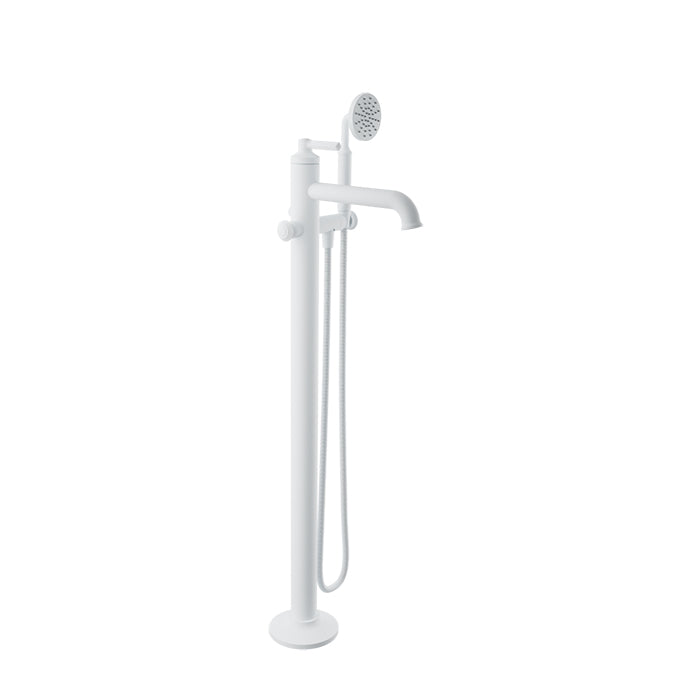 Baril Trim only for floor-mounted tub filler with hand shower Collection: BEAUMONT B20