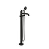 Baril Trim only for floor-mounted tub filler with hand shower Collection: BEAUMONT B20