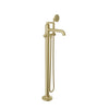 Baril Trim only for floor-mounted tub filler with hand shower Collection: BEAUMONT B20
