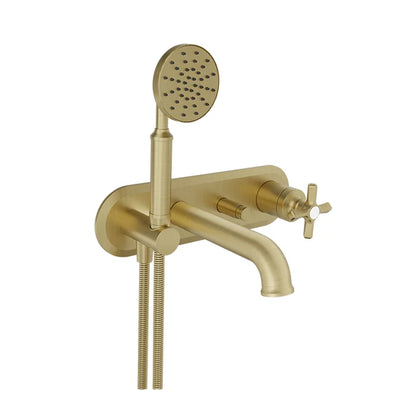 Baril Trim only for wall-mounted tub faucet with hand shower