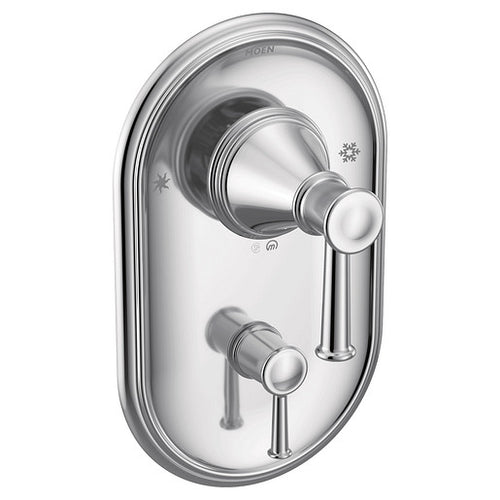 Moen Belfield Chrome Posi-Temp(R) with diverter valve trim