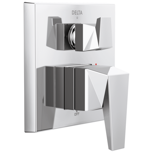 Delta Trillian - Two-Handle Monitor 14 Series Valve Trim With 3-Setting Diverter In Lumicoat® Chrome