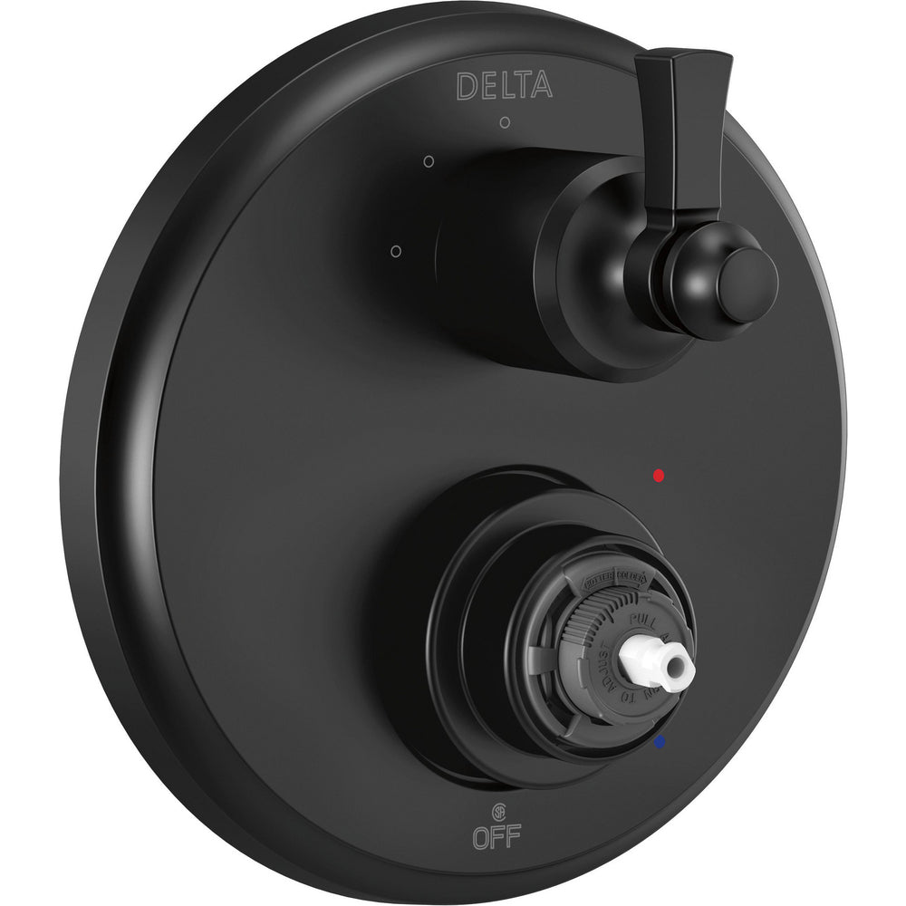 Dorval 3 Function 14 Series Integrated Diverter Trim Less Handle - Matte Black