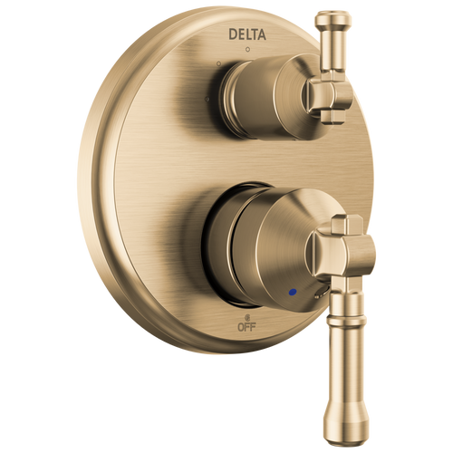 Delta Broderick - 14 Series Integrated Diverter Trim 3-Setting In Lumicoat® Chrome