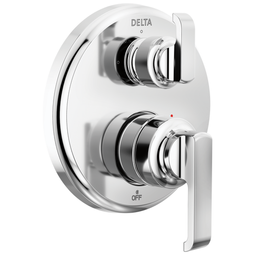 Delta Tetra - 14 Series Integrated Diverter Trim With 3-Setting In Lumicoat® Chrome
