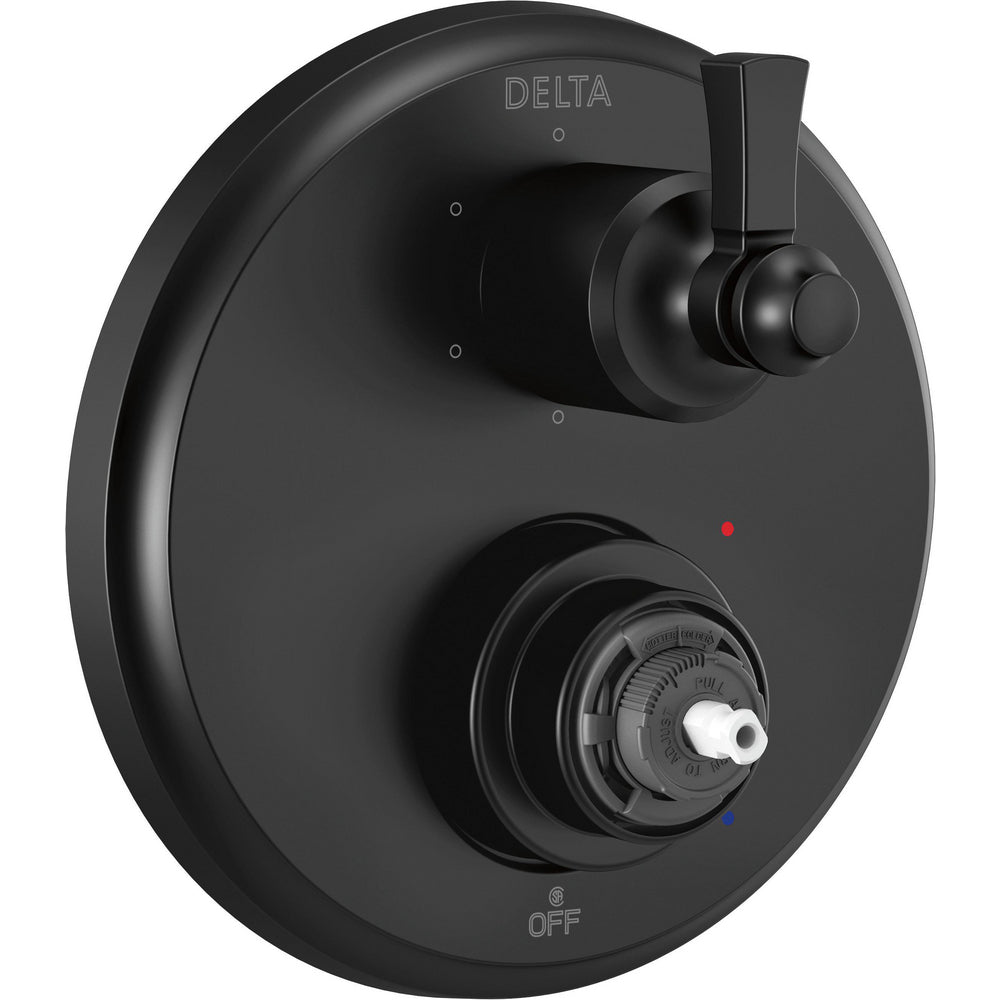 Dorval 6 Function 14 Series Integrated Diverter Trim - Matte Black