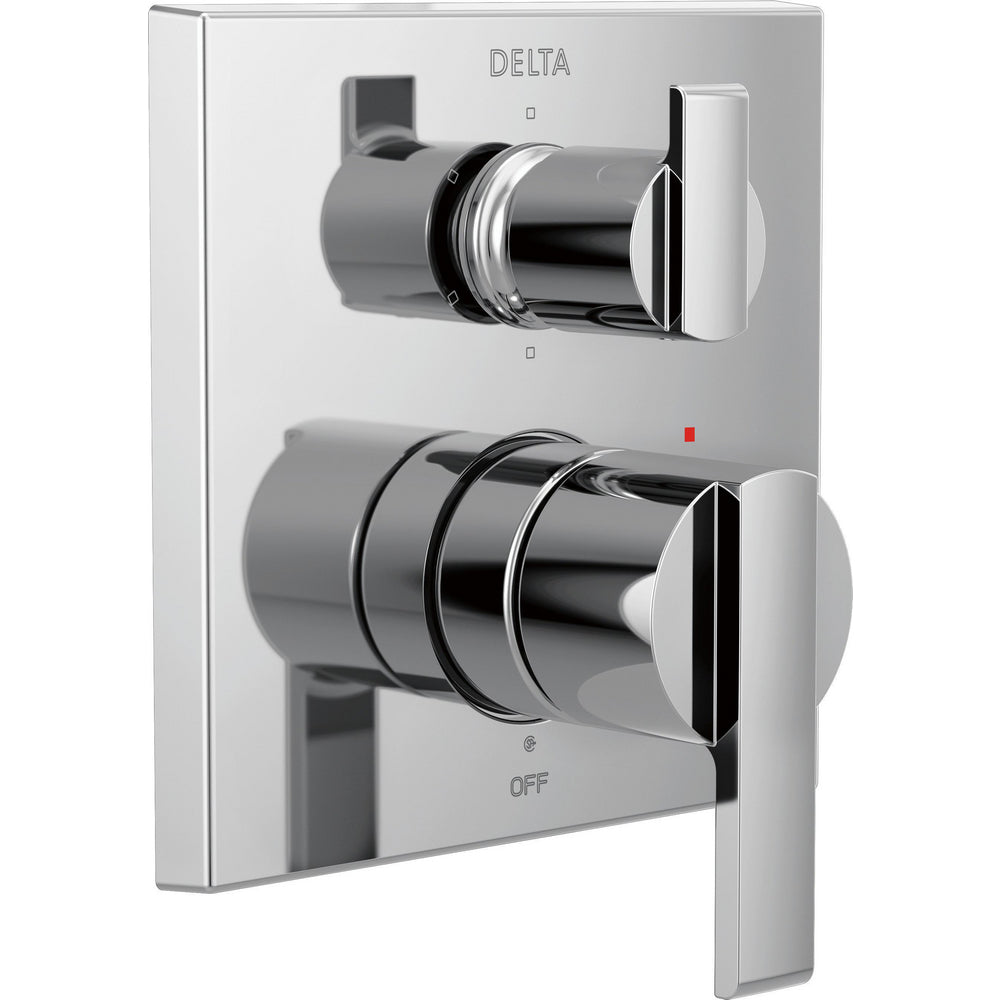 Delta Angular Modern Monitor 14 Series Valve Trim with 6-Setting Integrated