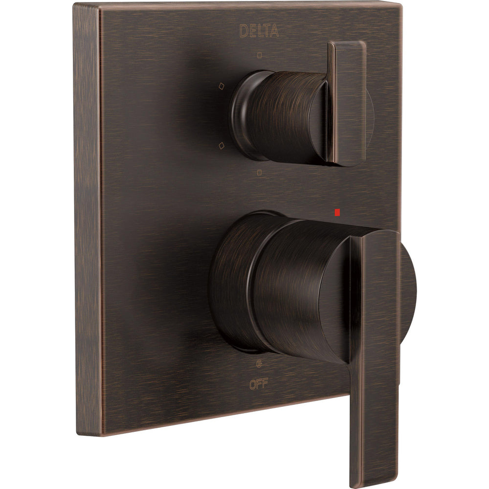 Delta Angular Modern Monitor 14 Series Valve Trim with 6-Setting Integrated
