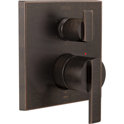 Delta Angular Modern Monitor 14 Series Valve Trim with 6-Setting Integrated
