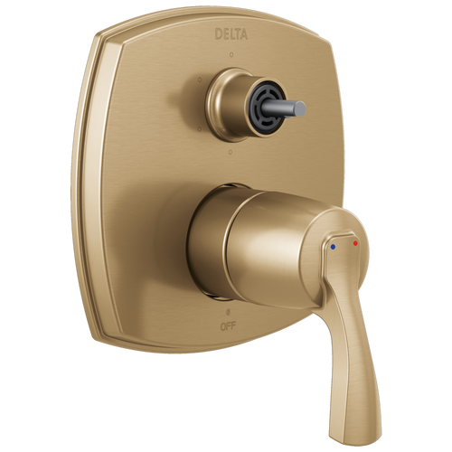 Delta Stryke - 14 Series Integrated Diverter Trim With Six Function Diverter Less Diverter Handle In Lumicoat® Chrome