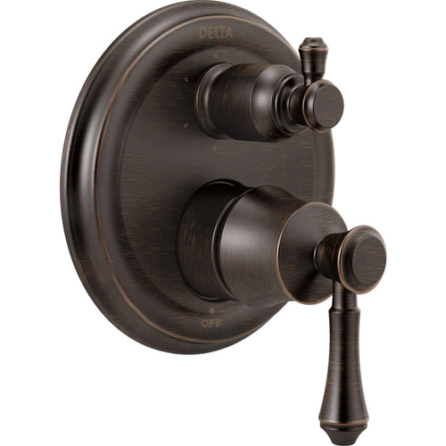 Delta Traditional 2-Handle Monitor 14 Series Valve Trim with 6-Setting Integrated