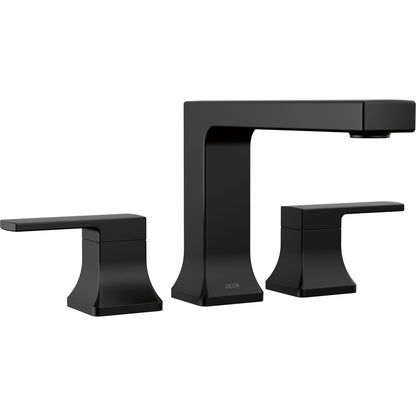 Velum Roman Tub Trim - 3 Hole - Matte Black