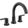 Delta 3-hole Roman Tub Trim Deck-Mount Tub Filler