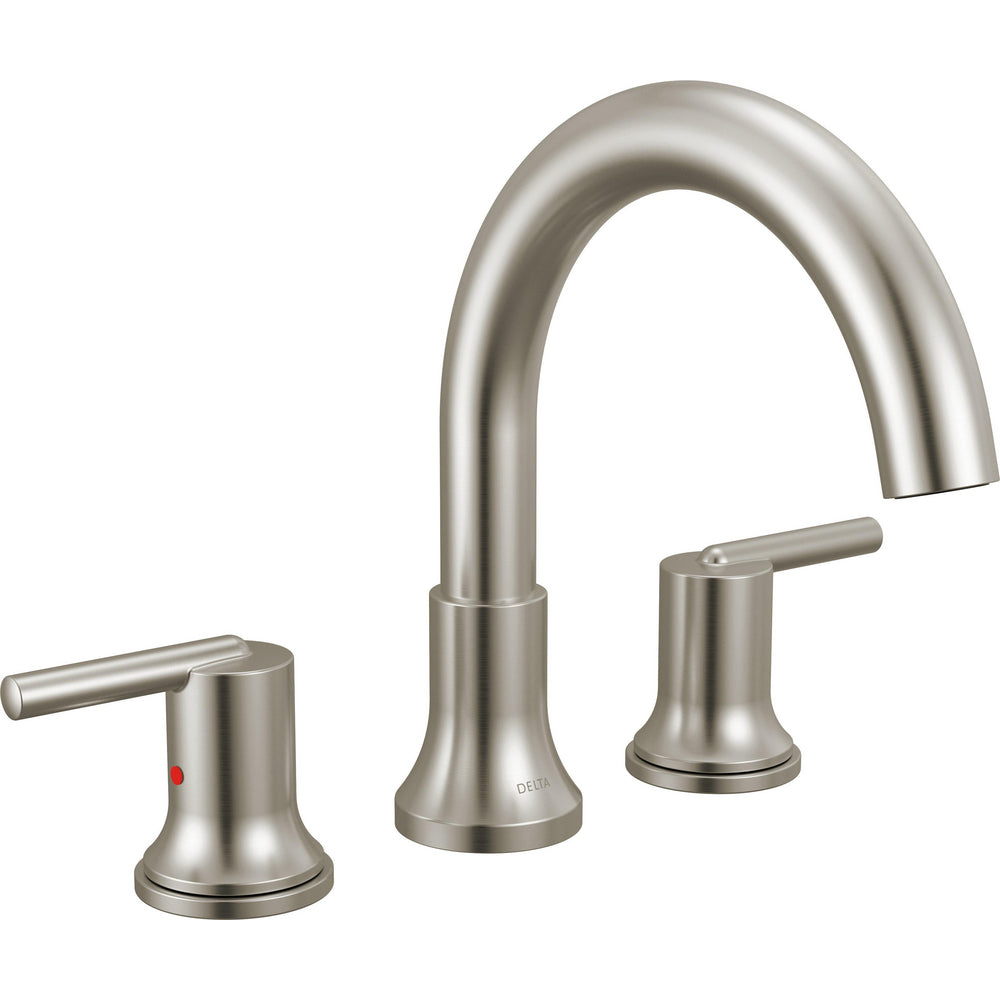 Delta 3-hole Roman Tub Trim Deck-Mount Tub Filler