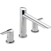 Compel 3-HOLE Roman Tub Trim - Chrome