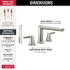 Delta 3-Hole Roman Tub