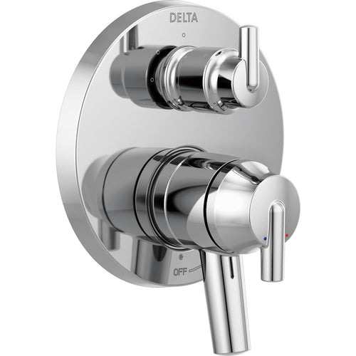 Delta Contemporary Two Handle Monitor 17 Series Valve Trim with 3-Setting Integrated