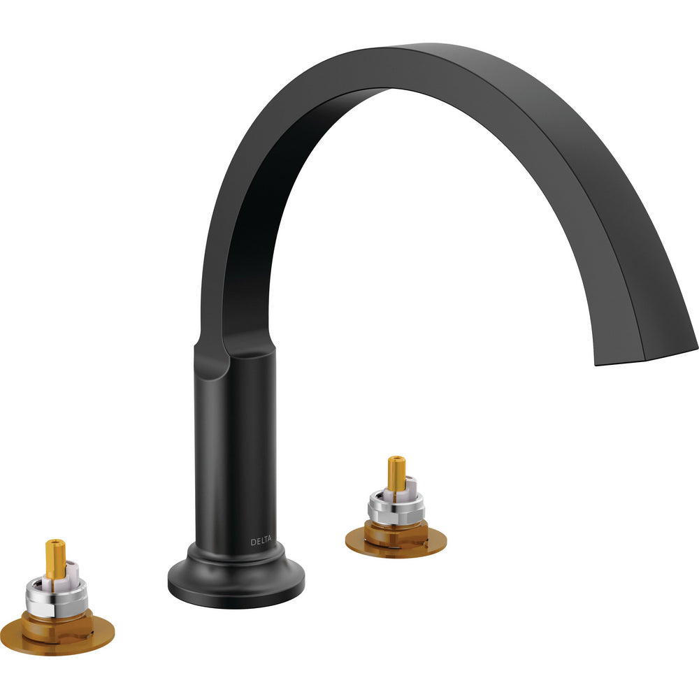 Tetra Roman Tub Trim - Lumicoat Polished Nickel