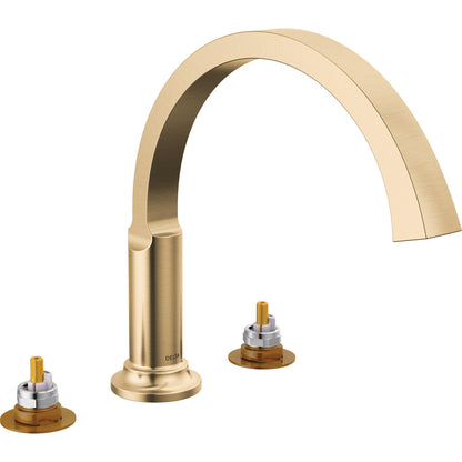 Tetra Roman Tub Trim - Champagne Bronze