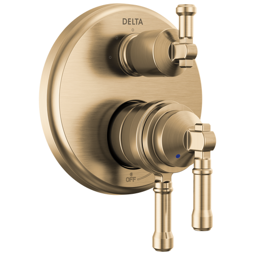 Delta Broderick - 17 Series Integrated Diverter Trim 3-Setting In Lumicoat® Chrome
