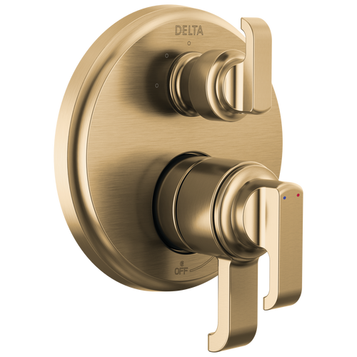 Delta Tetra - 17 Series Integrated Diverter Trim With 3-Setting In Lumicoat® Chrome