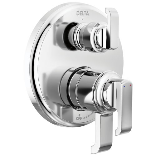 Delta Tetra - 17 Series Integrated Diverter Trim With 3-Setting In Lumicoat® Chrome