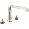 Tetra Roman Tub Trim - Stainless Steel