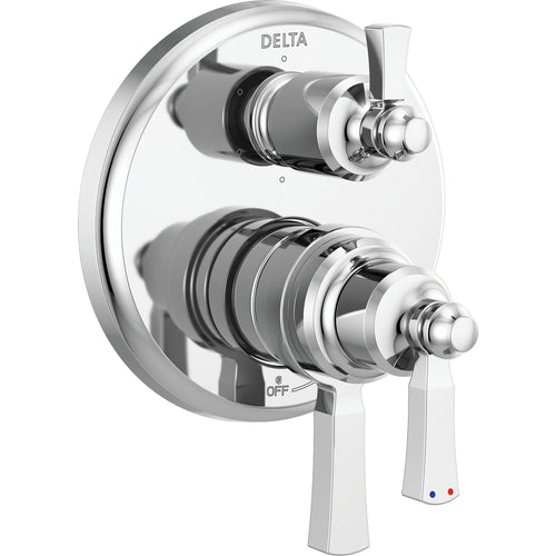 Delta Traditional 2-Handle Monitor 17 Series Valve Trim with 6 Setting