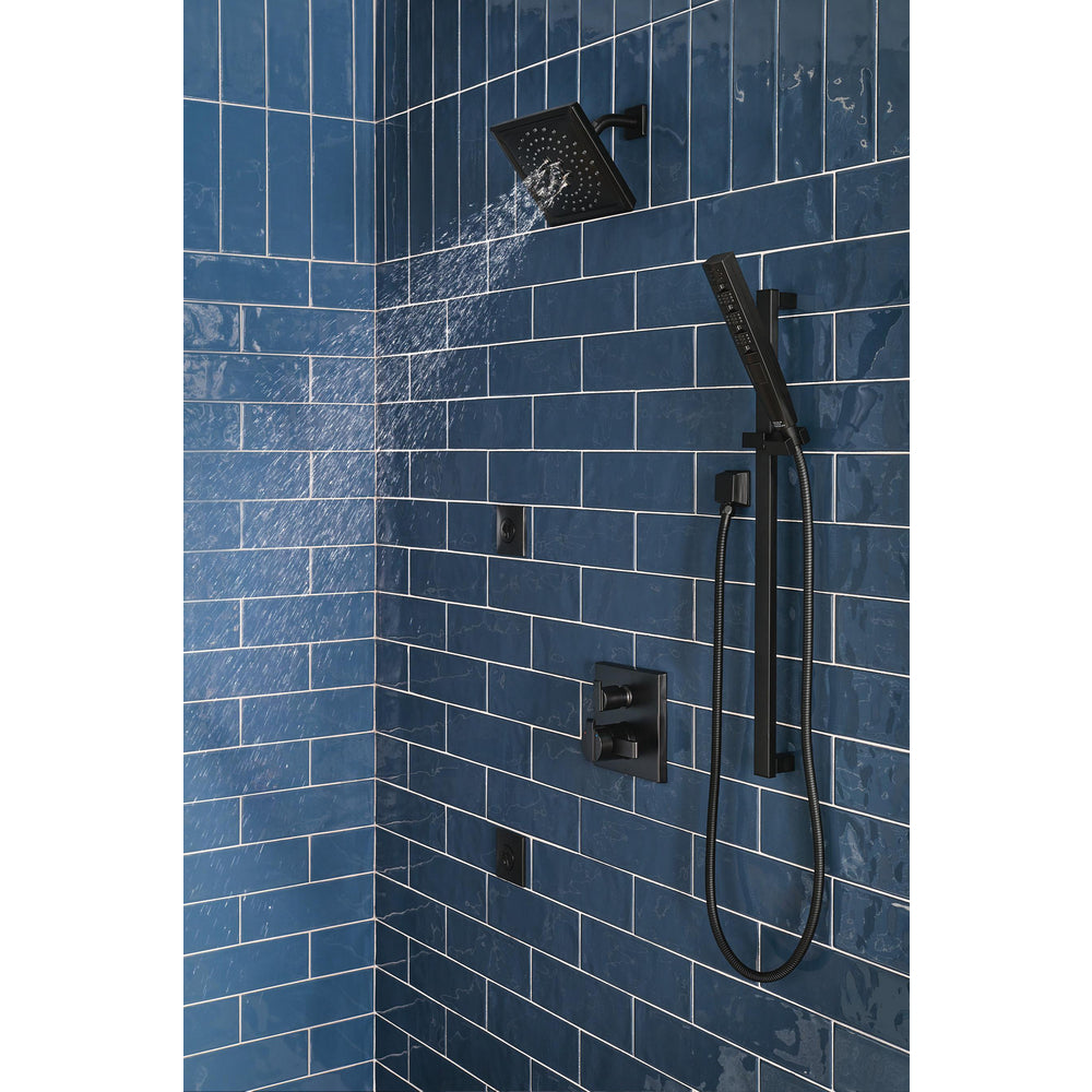 Delta Angular Modern Monitor 17 Series Valve Trim with 6-Setting Integrated