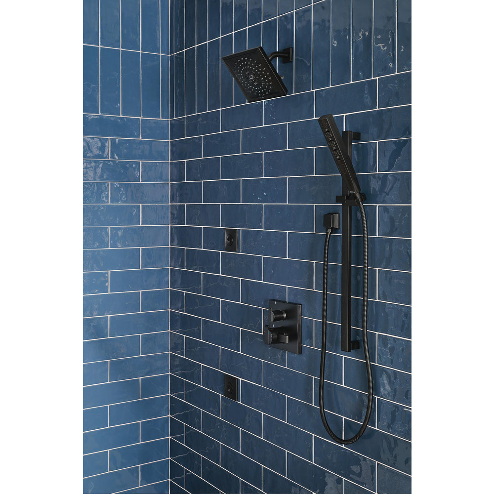 Delta Angular Modern Monitor 17 Series Valve Trim with 6-Setting Integrated