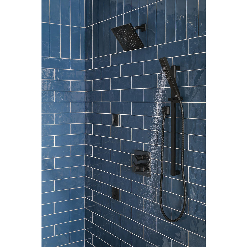 Delta Angular Modern Monitor 17 Series Valve Trim with 6-Setting Integrated