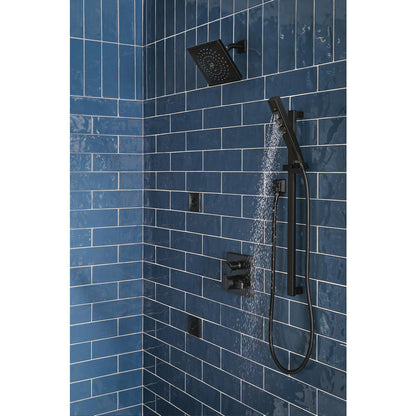 Delta Angular Modern Monitor 17 Series Valve Trim with 6-Setting Integrated