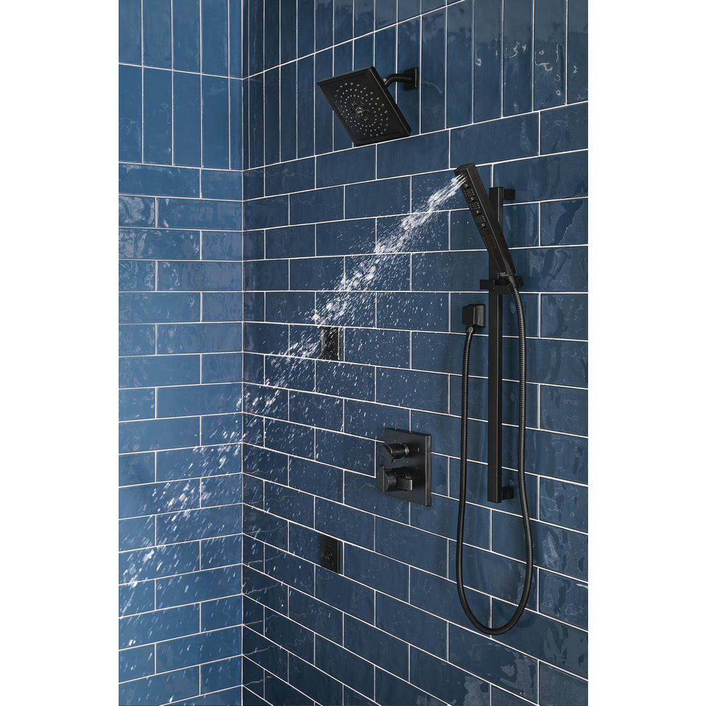Delta Angular Modern Monitor 17 Series Valve Trim with 6-Setting Integrated