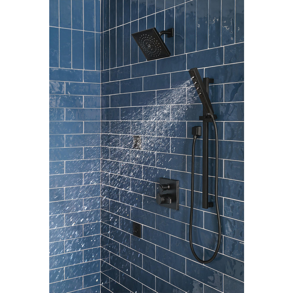 Delta Angular Modern Monitor 17 Series Valve Trim with 6-Setting Integrated