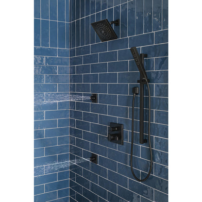Delta Angular Modern Monitor 17 Series Valve Trim with 6-Setting Integrated