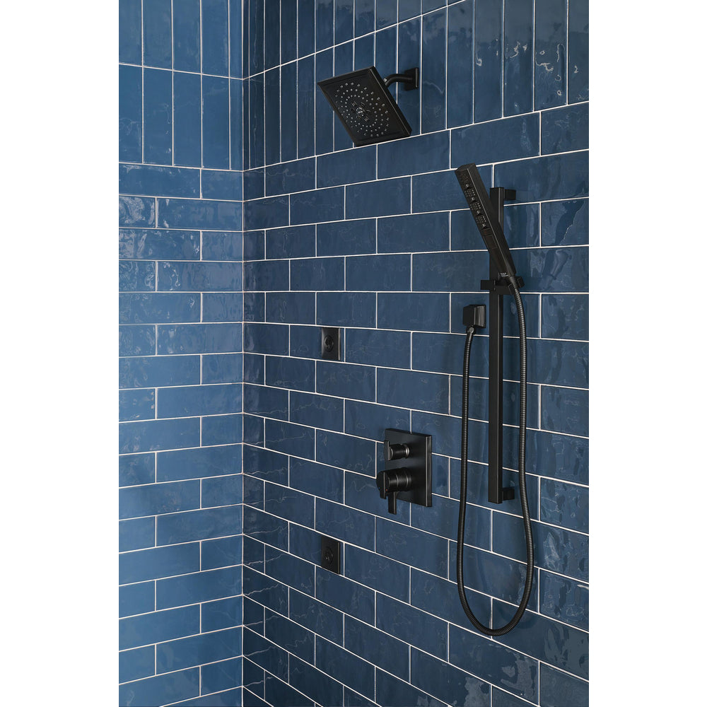 Delta Angular Modern Monitor 17 Series Valve Trim with 6-Setting Integrated