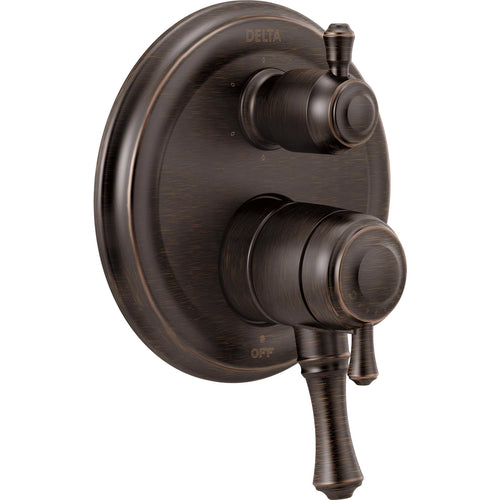Delta Traditional 2-Handle Monitor 17 Series Valve Trim with 6-Setting Integrated