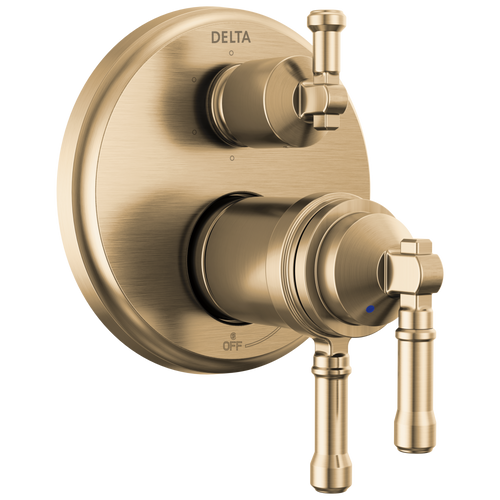Delta Broderick - 17T Series Integrated Diverter Trim 6-Setting In Lumicoat® Chrome