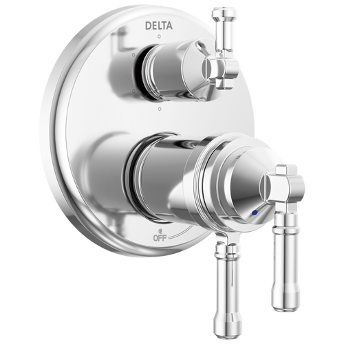 Delta Broderick - 17T Series Integrated Diverter Trim 6-Setting In Lumicoat® Chrome