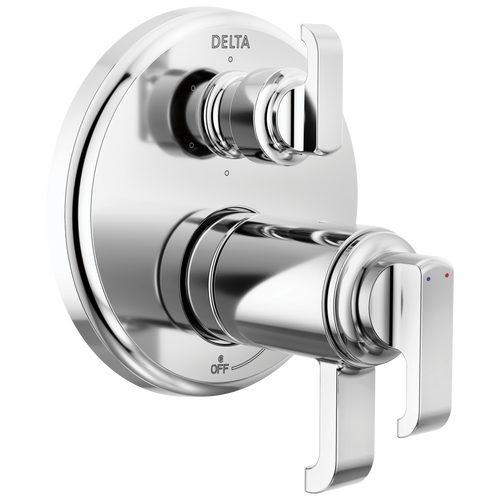 Delta Tetra - TempAssure 17T Series Integrated Diverter Trim With 6-Setting In Lumicoat® Chrome