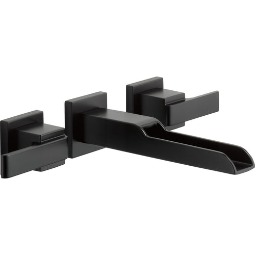 Delta Two Handle Wall Mount Channel Bathroom Faucet Trim