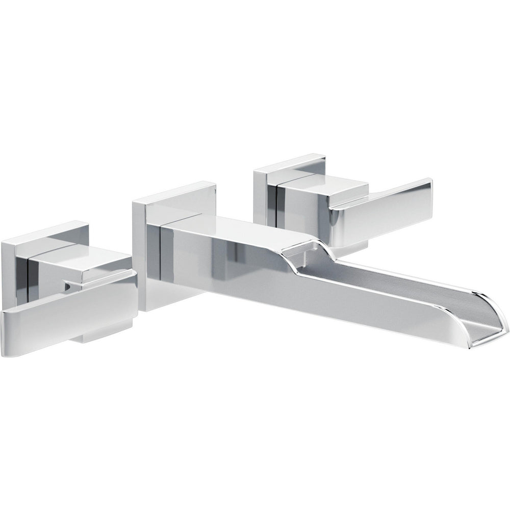 Ara Delta Ara Two-handle Wm Lavatory Faucet - Channel Spout - Chrome