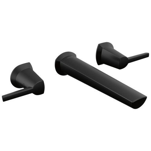 Delta Galeon - Two Handle Wall Mount Bathroom Faucet In Lumicoat® Chrome