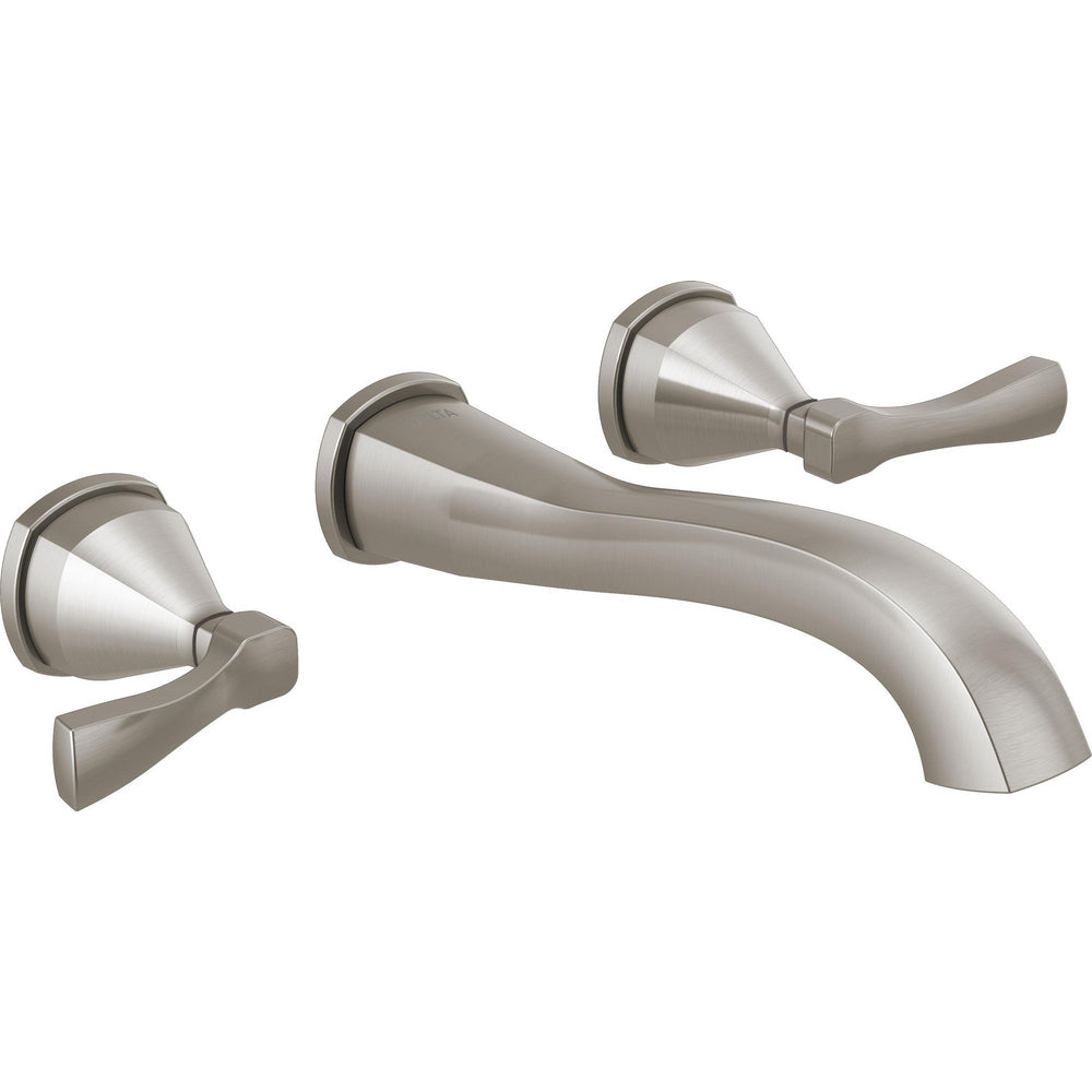 Delta Stryke Wall Mounted Lavatory Trim - Lumicoat Stainless